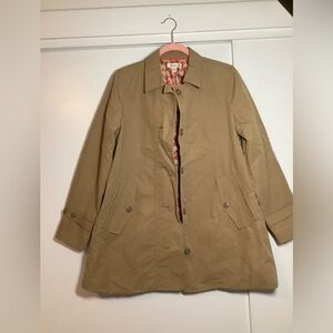 Coldwater Creek Tan Trenchcoat